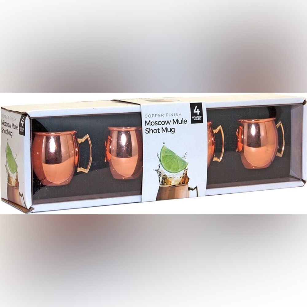 Silve One Copper Moscow Mule Serving Mug,